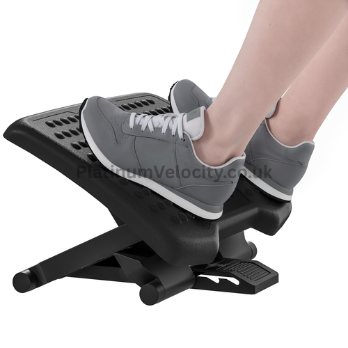 Platinum Pro™ Ergonomic Under-Desk Footrest with Massage Rollers